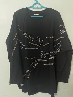 CALAQISYA X AVATAR BREATHE SHIRT BLACK