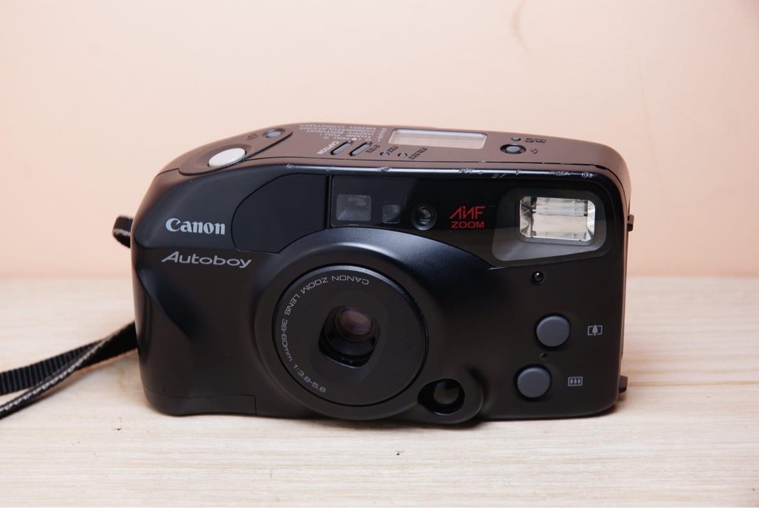 Canon Autoboy Film Camera, Photography, Cameras on Carousell