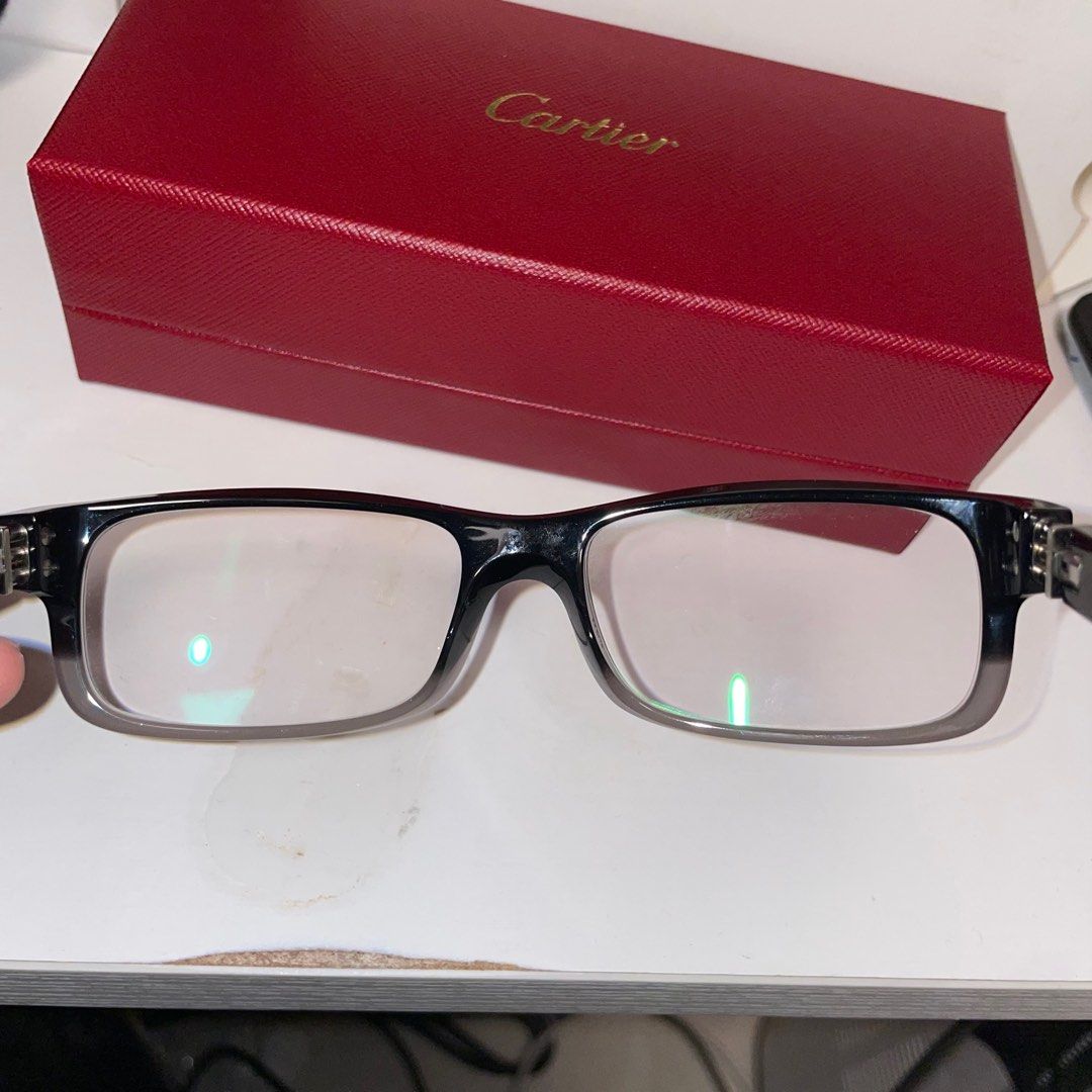 Cartier duke eyeglasses hot sale
