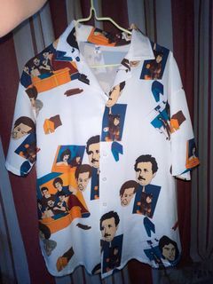 Cartoon Oversized Buttondown