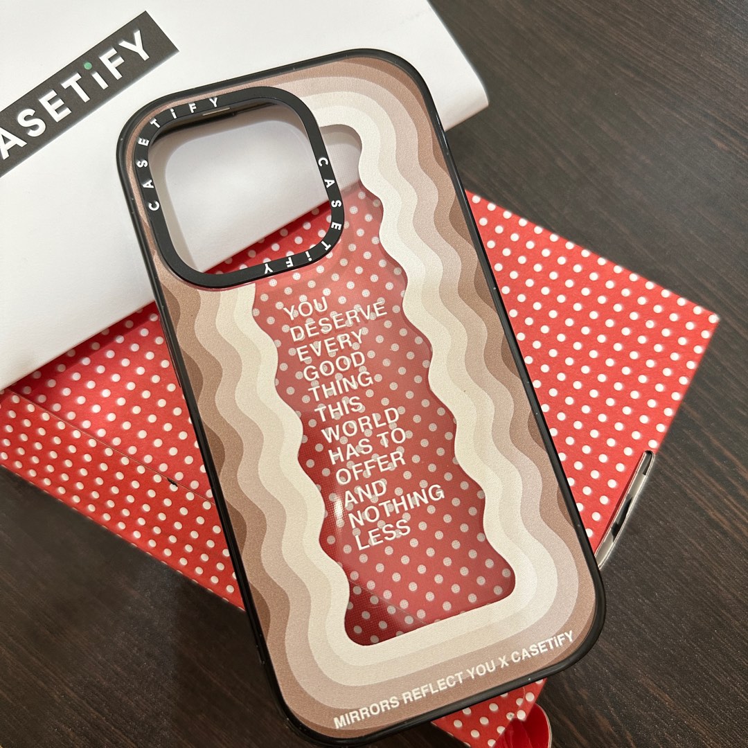 Casetify Mirrors Reflect You for iPhone 14 Pro, Mobile Phones & Gadgets