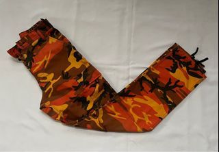 Celana cargo utility pants camo sz 27