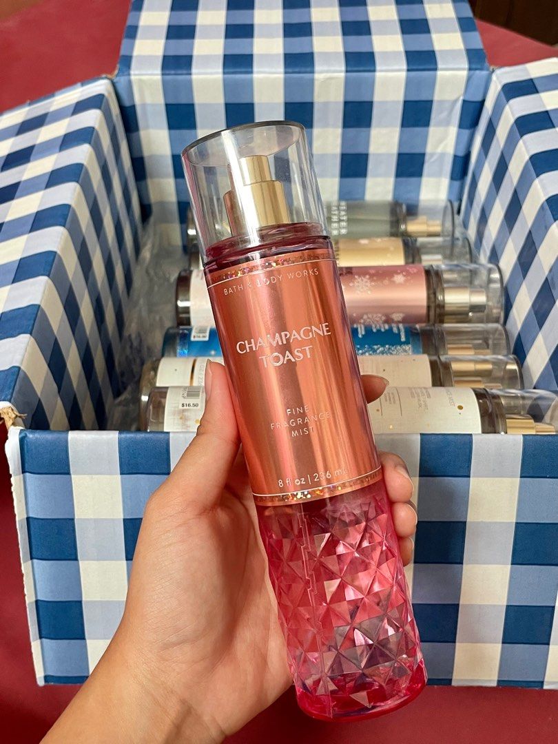 Champagne Toast Bath and Body Works Body Mist, Beauty & Personal Care, Fragrance & Deodorants