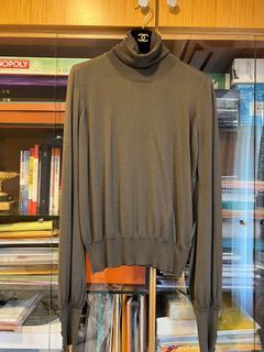 Chanel 100% cashmere 高領毛衣