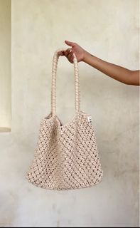 CHAPALA Crochet tote bag Macrame tote bag Tas rajut Tas bali Tas makrame Tas handmade