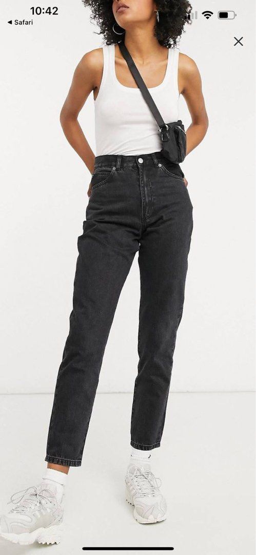 Cheap monday hot sale mom jeans