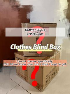 Clothes mystery box