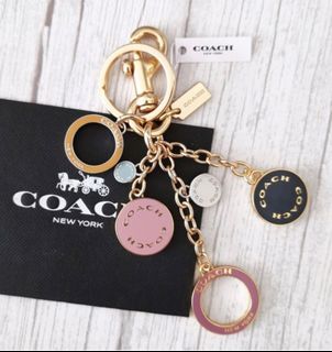 Coach bag charm/key chain