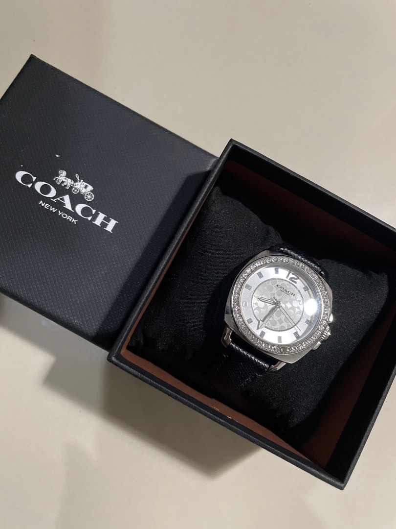 Coach watch (jam) original, Fesyen Wanita, Jam Tangan di Carousell