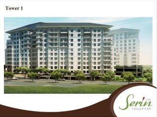 Condo For Sale 1Br Unit in Serin East Tagaytay Tower 2 near Ayala Mall