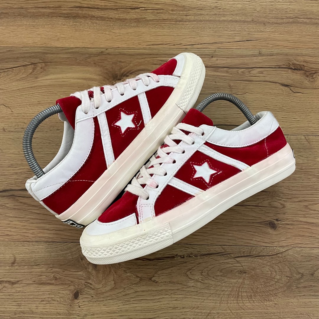 One star converse red top