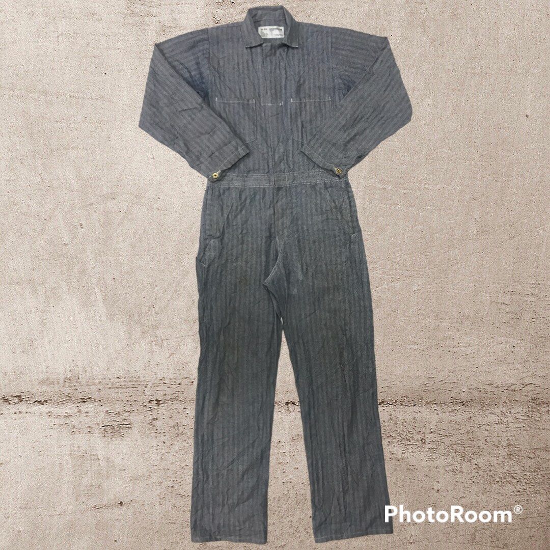 Coverall denim usa made fabric, Men's Fashion, Coats, Jackets and