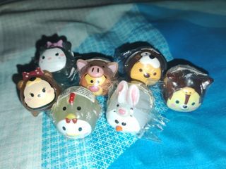 CPCM cow play cow moo clear crystal zodiac tsumtsum tigger minnie mouse olaf marie pluto chip horse rabbit chicken dog mouse tiger pig