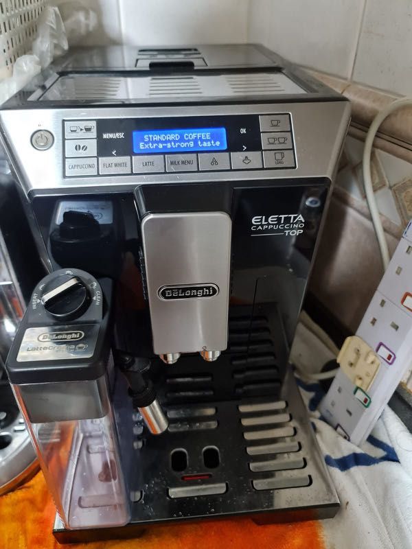 DeLonghi ELETTA Capuccino TOP Coffee Machine, TV & Home Appliances