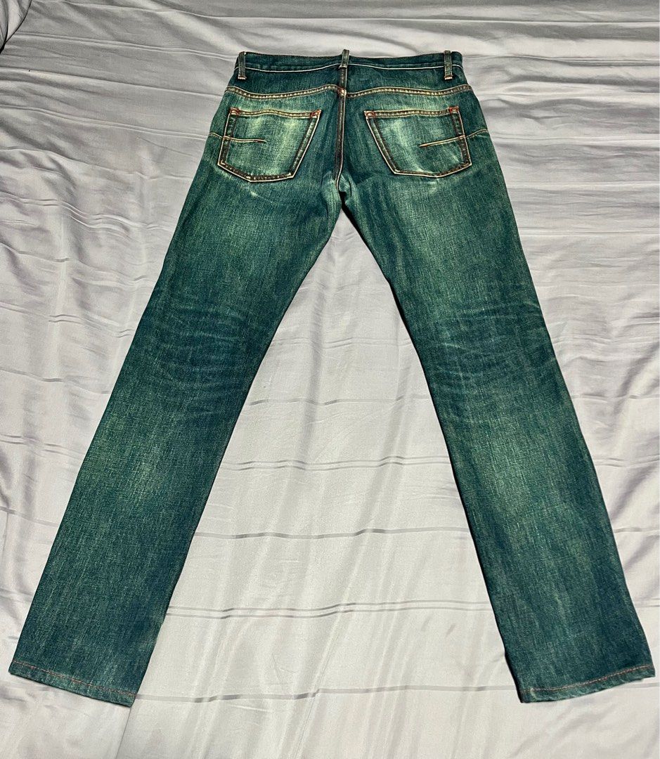 Dior homme raw denim