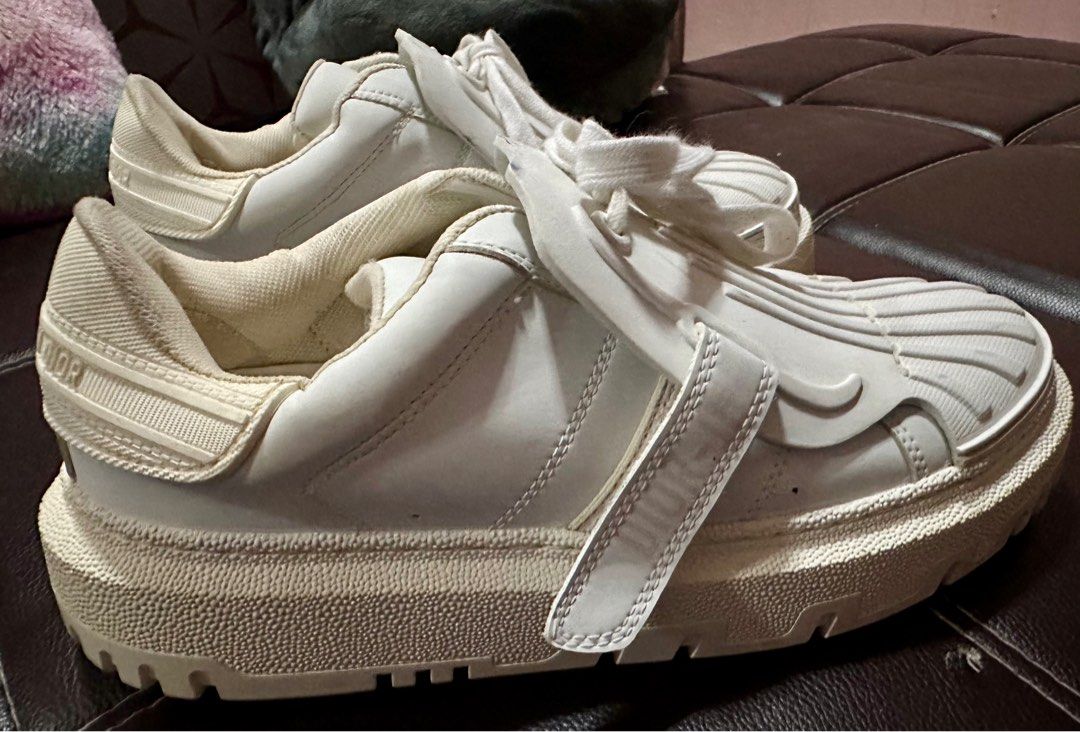 Dior ID White Sneaker, Luxury, Sneakers & Footwear on Carousell
