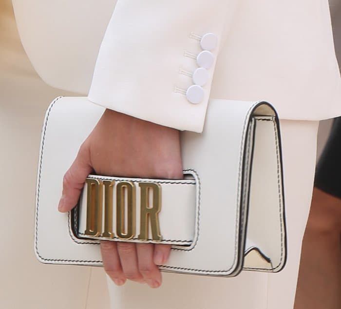 White dior clutch outlet