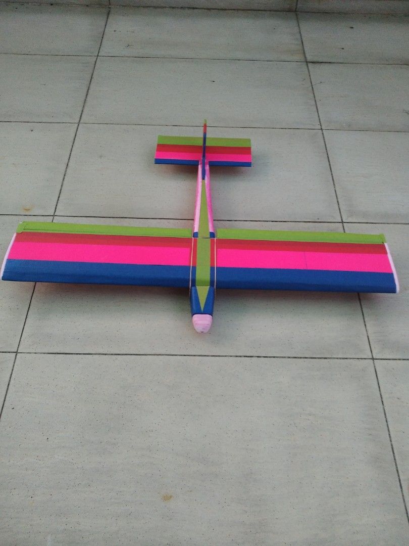 Homemade rc shop glider