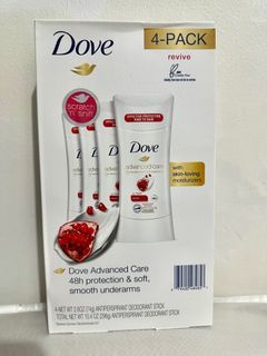Dove Deodorant 4 Pack from US