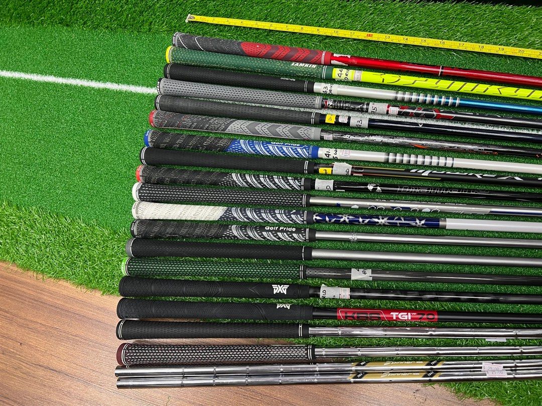 Driver, Fairway Woods, Hybrids, Wedge Shafts Fujikura, Tensei, PING