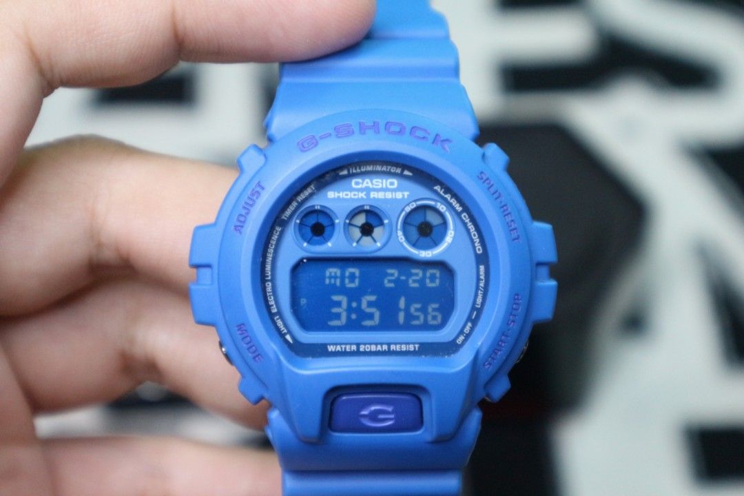 Dw 6900 Mm 2 Casio G Shock Smurf Mens Fashion Watches And Accessories Watches On Carousell