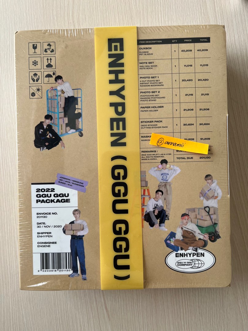ENHYPEN GGU GGU 2022 Package Sealed, Hobbies & Toys, Memorabilia