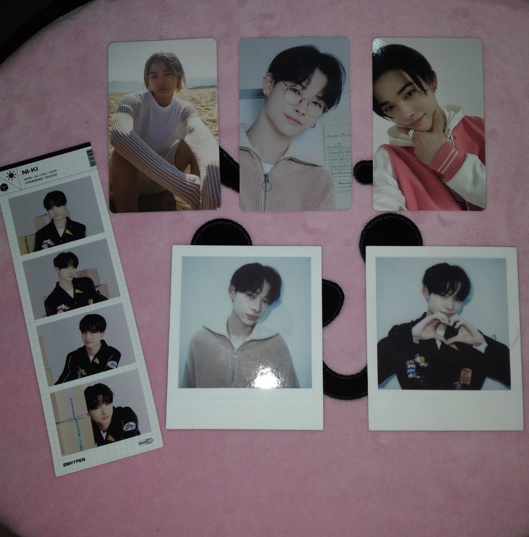 Enhypen Ni ki pc   photocard set Hobbies Toys Memorabilia