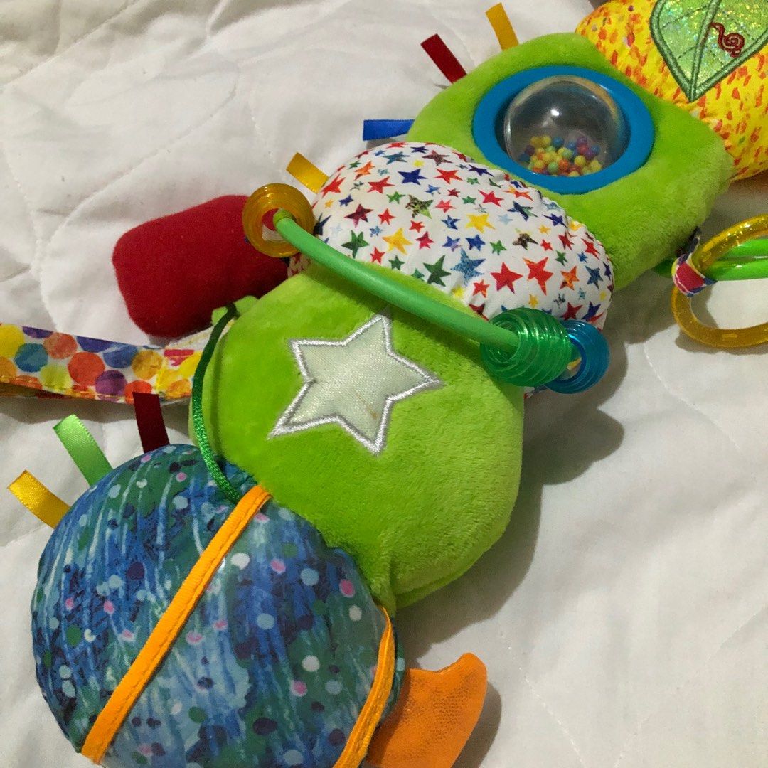 ERIC CARLE The Very Hungry Caterpillar Plush Toys, Jack In The Box, Book Lot