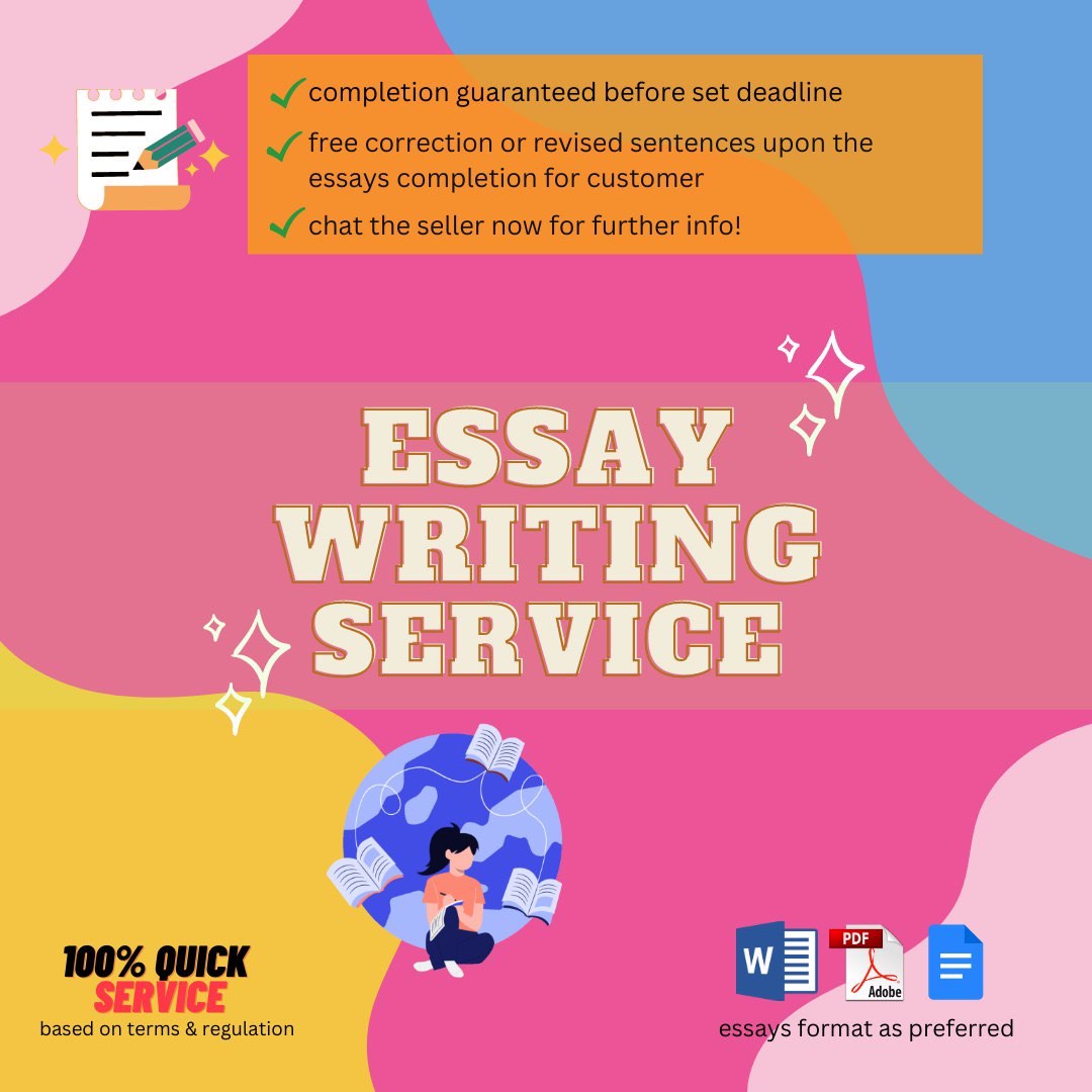 Essay Writing & Editing Service, Services, Others on Carousell