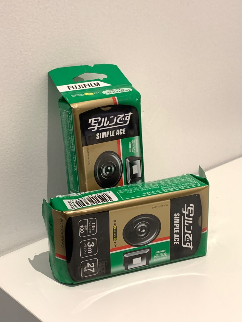 Expired Fujifilm Disposable Camera, Photography, Cameras on Carousell