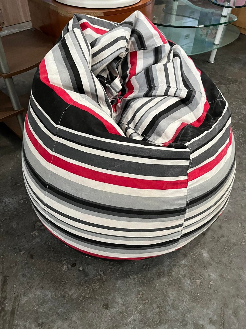 Fabric Bean Bag Chair, Furniture & Home Living, Furniture, Chairs on Carousell