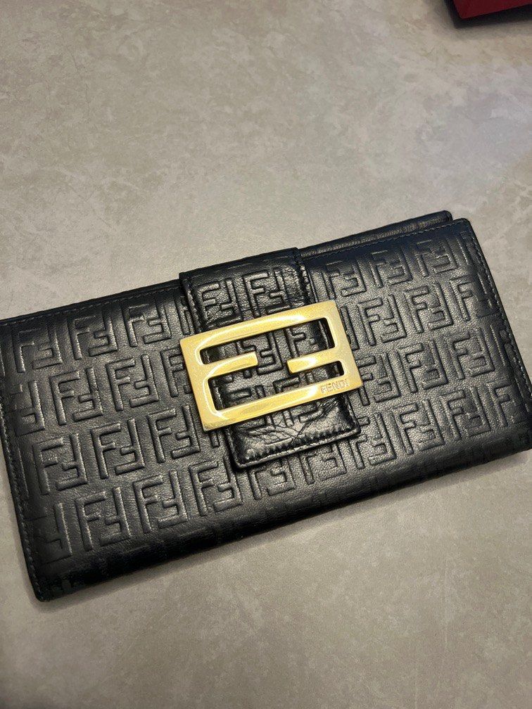 fendi long wallet