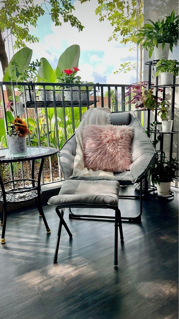 Foldable Balcony Lounge Chair