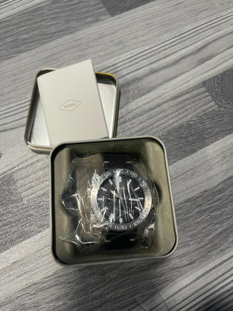 Fossil Bannon Black Watch BQ2708, Men's Fashion, Watches & Accessories