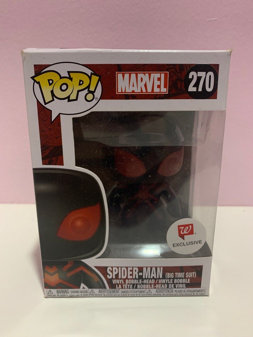 Spiderman big sales time suit pop