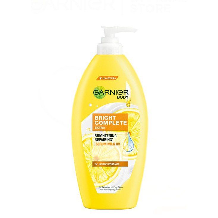 [BN] Garnier Light Complete Extra Whitening Repairing Serum Milk Uv Body Lotion 400ml, Beauty