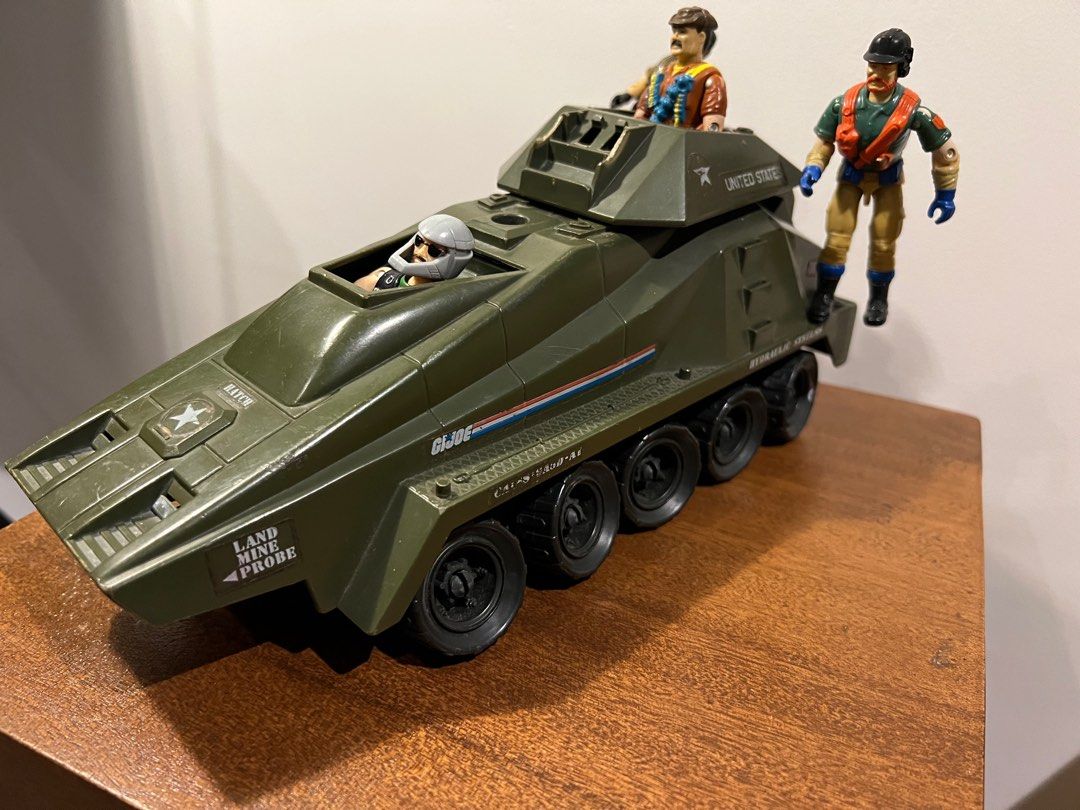 GI Joe Military Tank - Persuader (Category: Vintage Collectibles) located in Taguig. Submitted by ManMen (Listing ID 1216408413, Image 3). Description: Vintage 1980s GI Joe - Persuader As Is No characters Included GCASH.