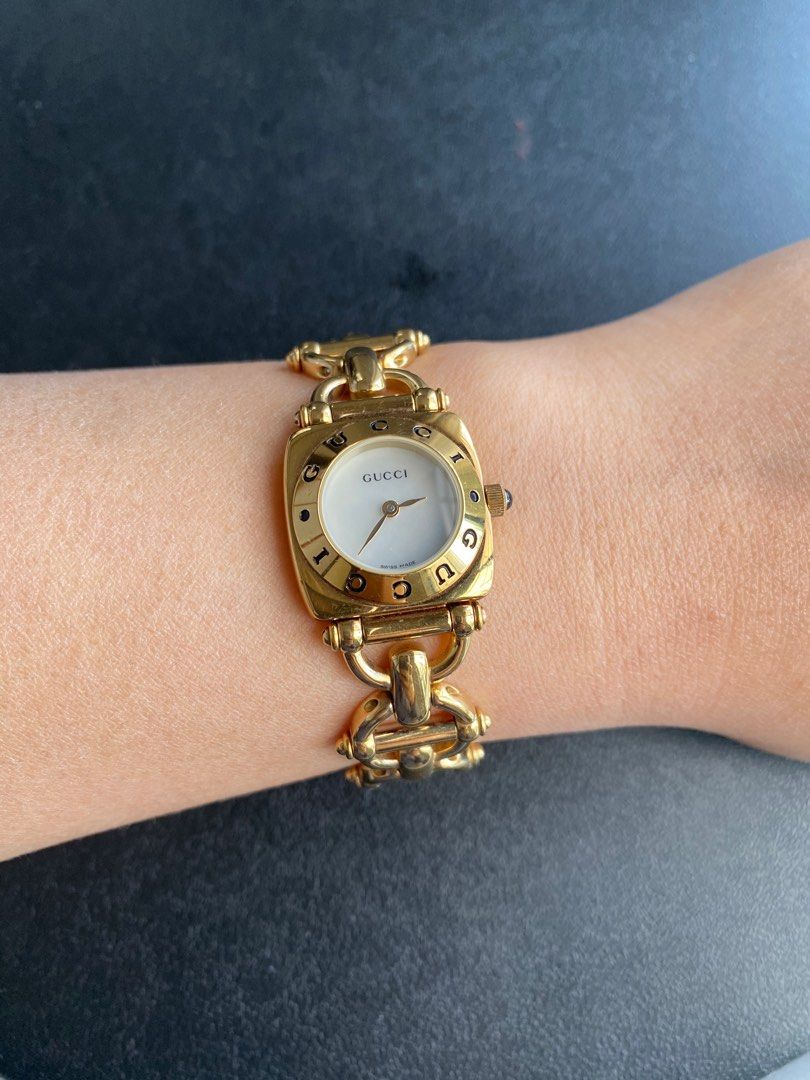 Gucci bit watch clearance