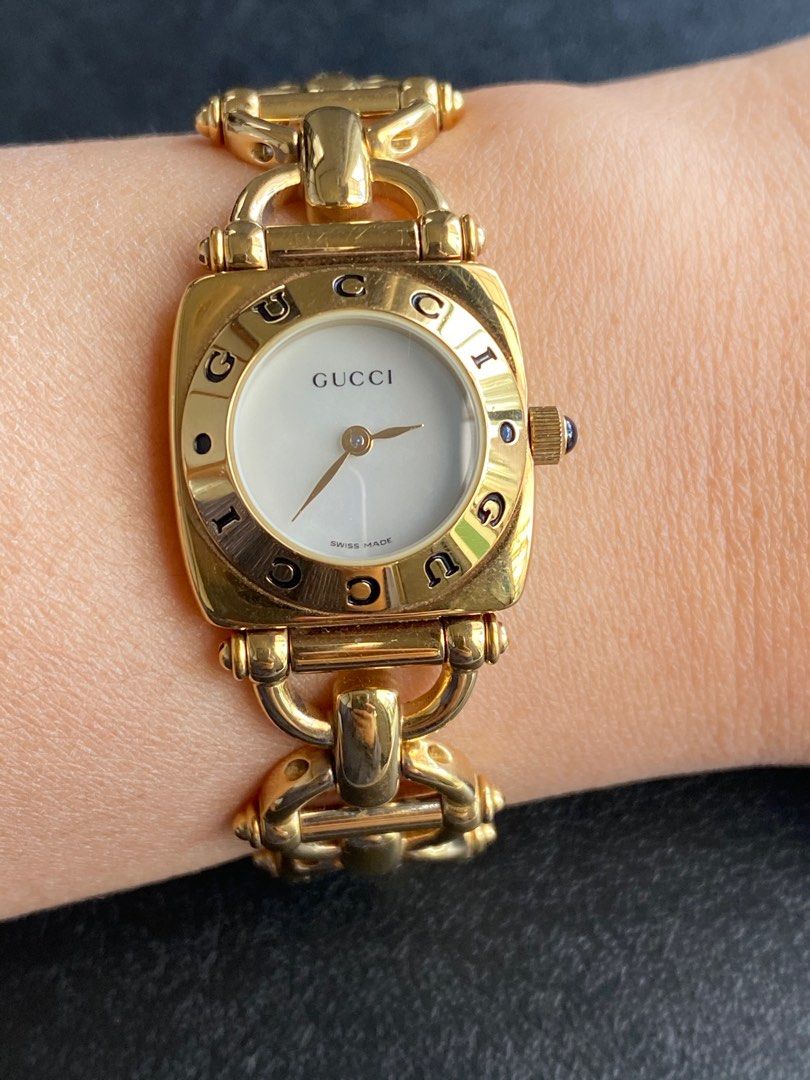 Gucci bit watch clearance