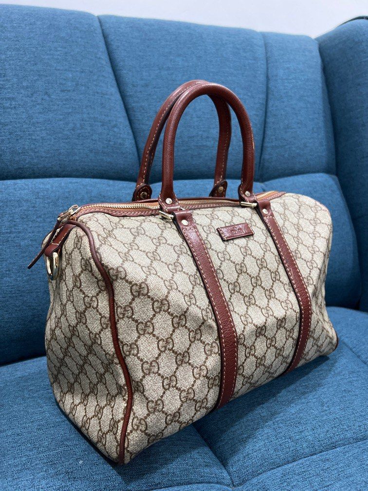 Gucci Vintage Monogram Duffle bag Luxury Bags Wallets on Carousell