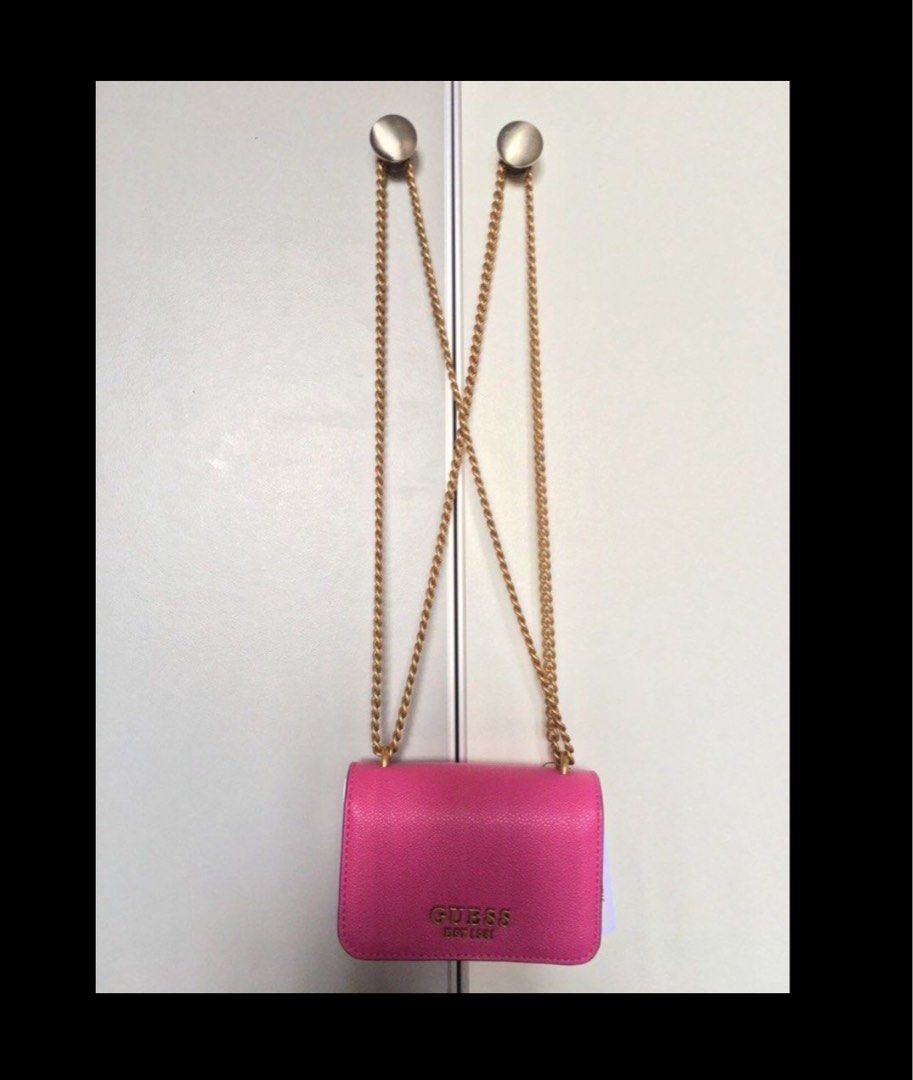 Pink Guess Handbags / Purses: Shop up to −50%