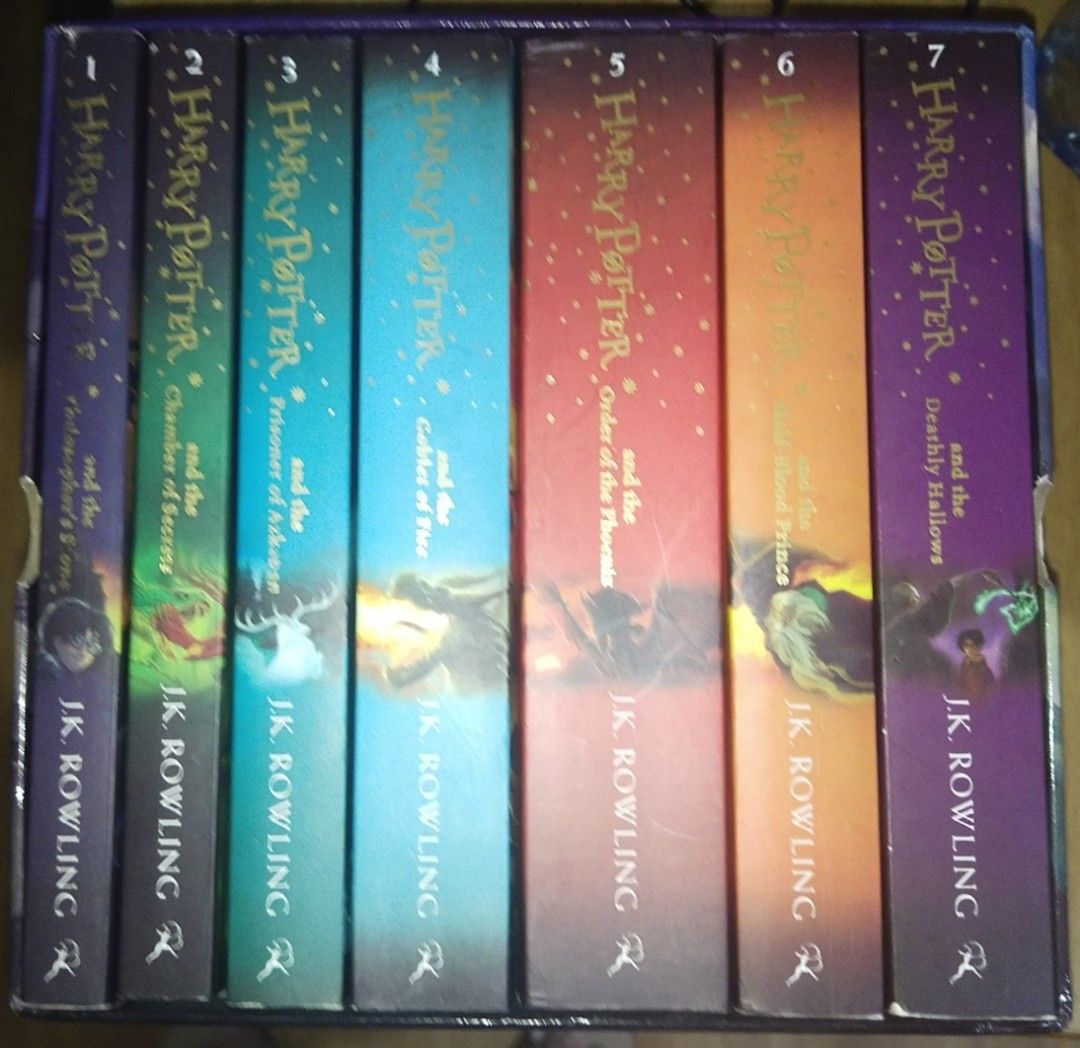 HARRY POTTER BOOK SERIES+ THE CURSED CHILD on Carousell