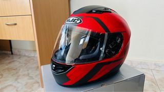 HJC Helmet - Very Lightely Used by pillion rider only. Size- XL