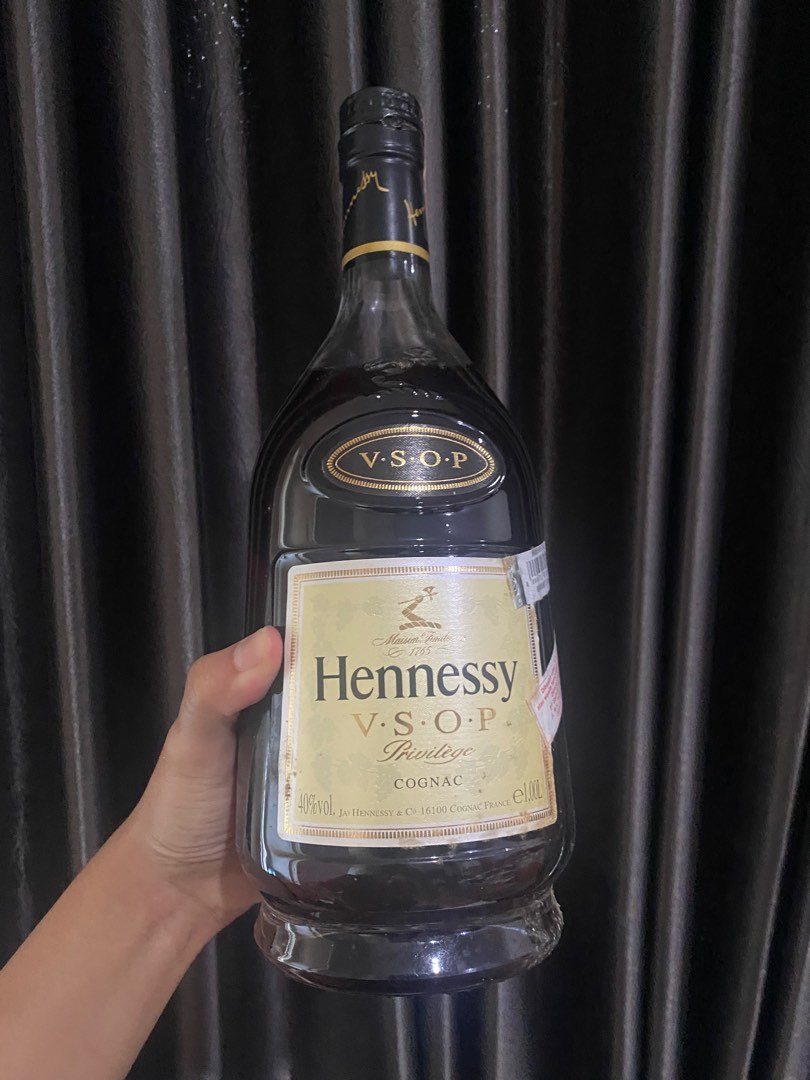 Hennessy Vsop 1 liter, Makanan & Minuman, Minuman Tidak Beralkohol di