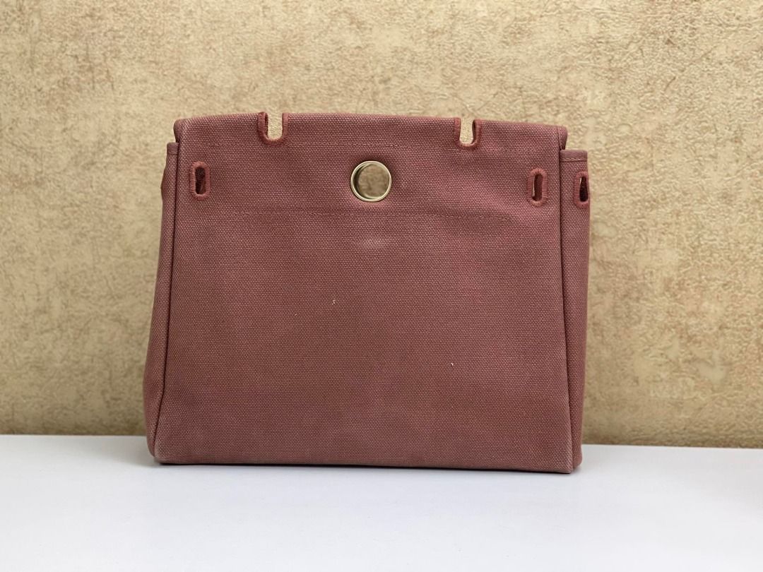Hermes herbag canvas 2025 replacement