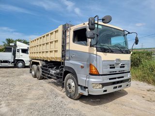 HINO P11C DUMP TRUCK HIGH SIDE LONG DUMP 10W DOUBLE DIFF MOLYE WITB BACK BED