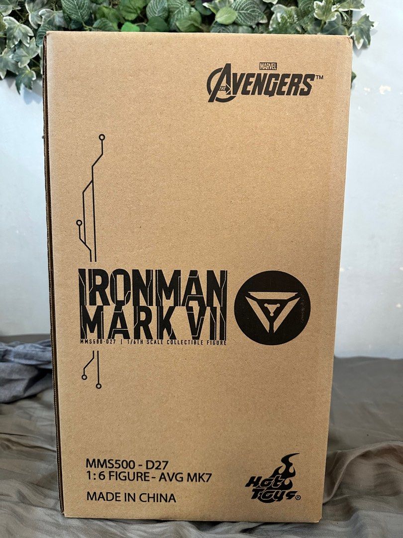 HOT TOYS - IRON MARK 7 DIECAST - MMS500-D27 - AVENGERS - IN SEALED