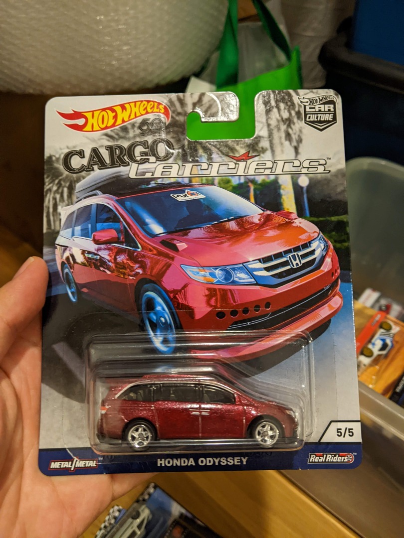 Hot Wheels Cargo Carriers Honda Odyssey, Hobbies & Toys, Toys & Games