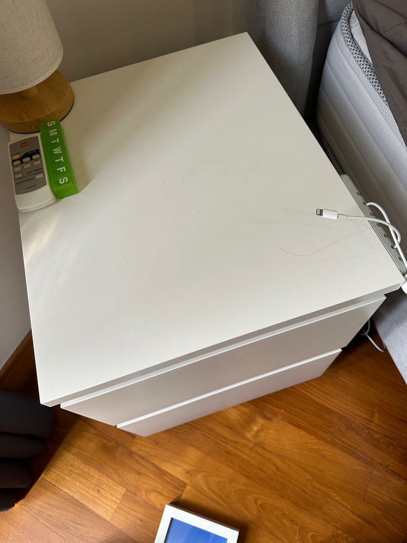 Ikea Bedside Tables (set of 2), Furniture & Home Living, Furniture