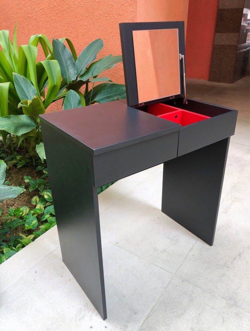 Ikea BRIMNES dressing table in black